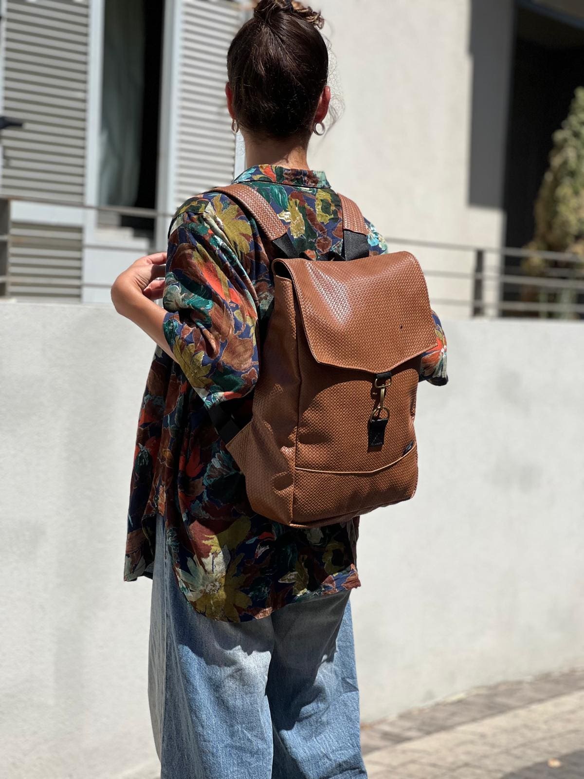 Braided Medium Students Backpack