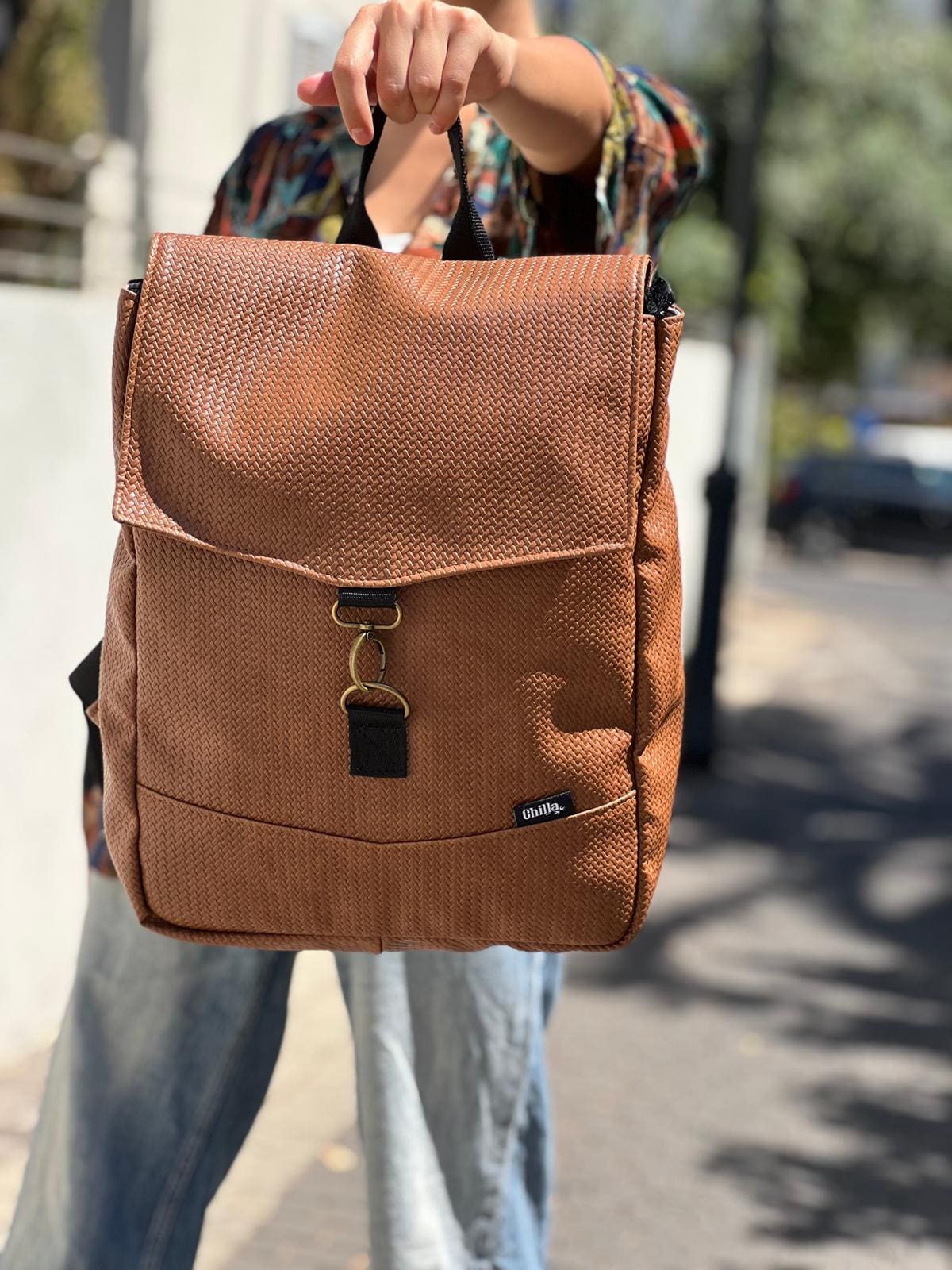 Braided Medium Students Backpack