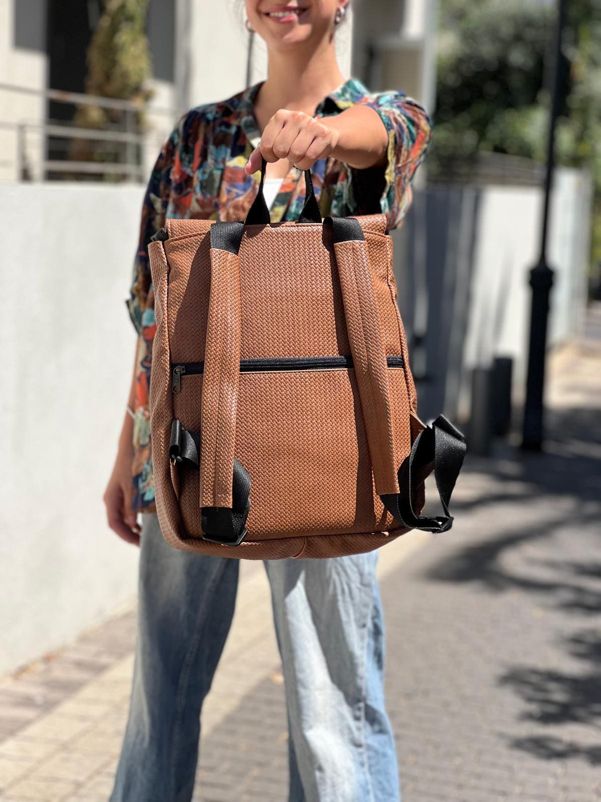 Braided Medium Students Backpack