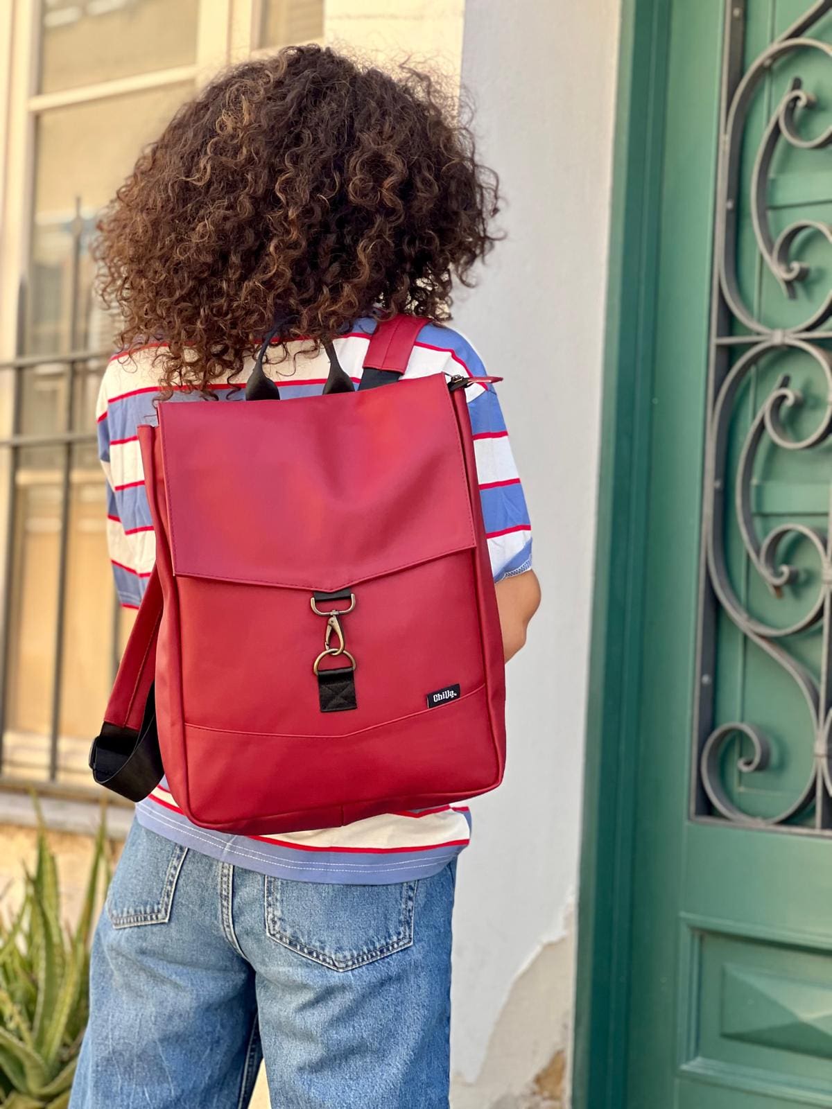 Pomegranate Medium Students Backpack