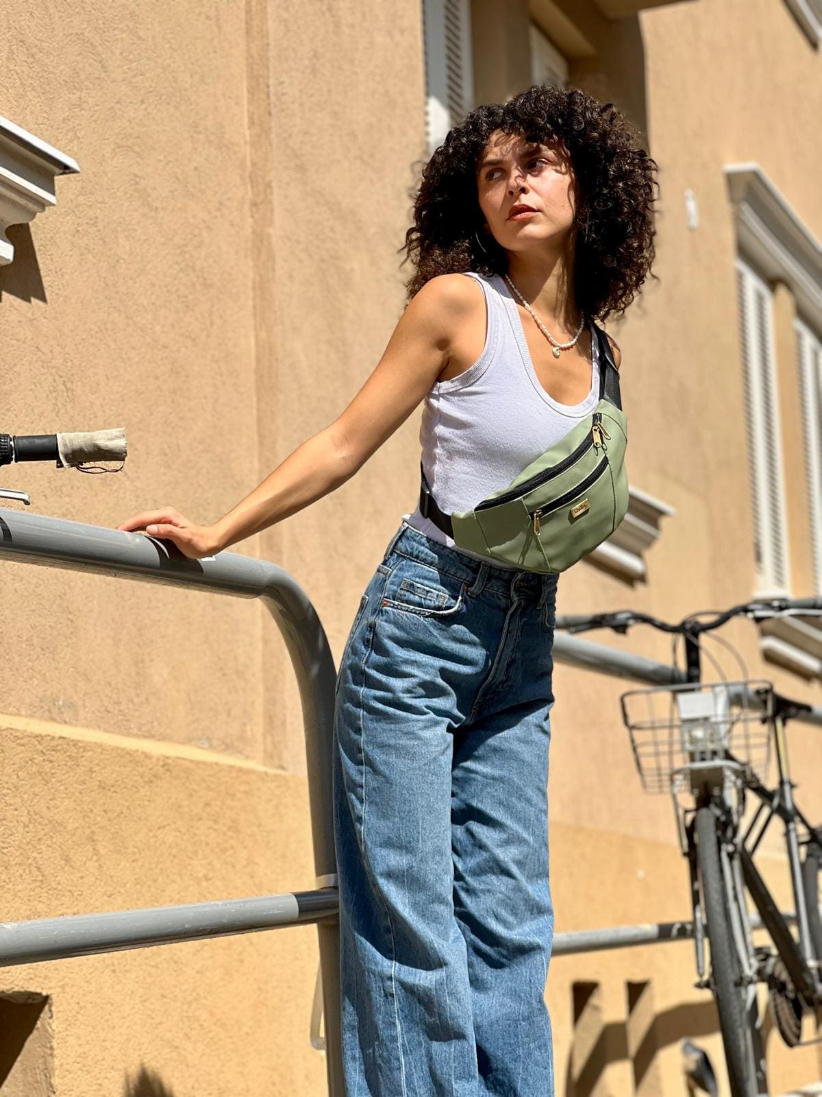 Apple Green Large Roni Fanny Pack