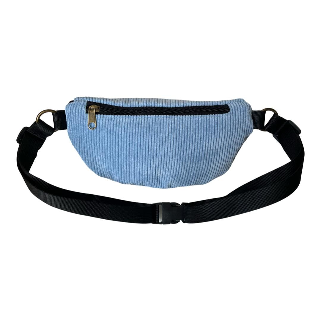 Light Blue Corduroy Helga Fanny Pack