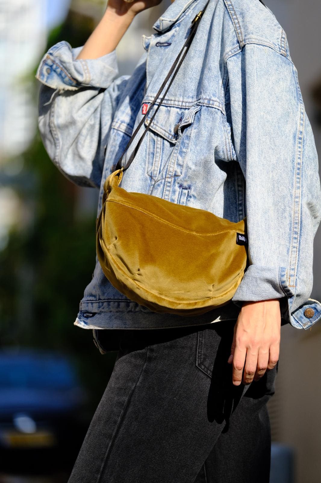 Velvet Mustard Vital Side Bag