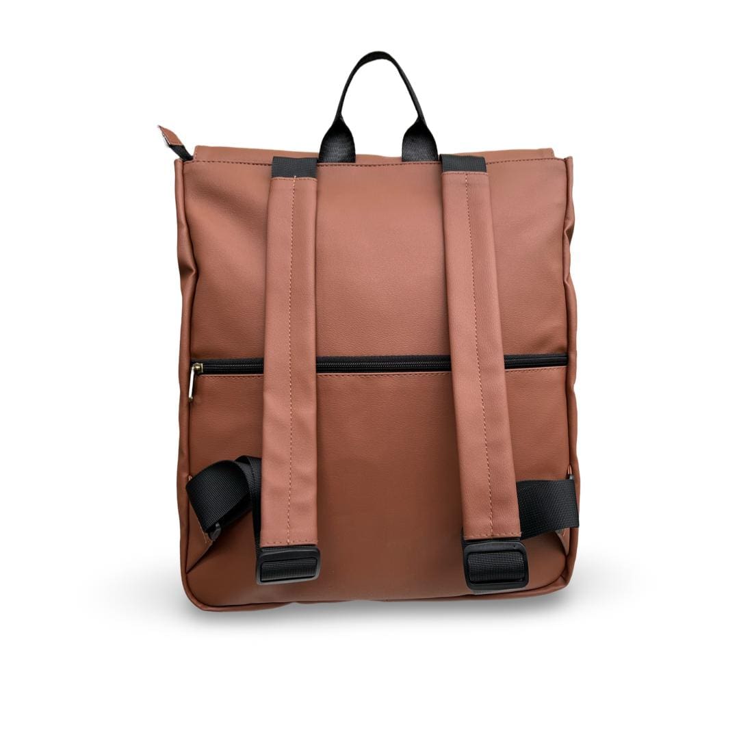 Brown Large Students Backpack