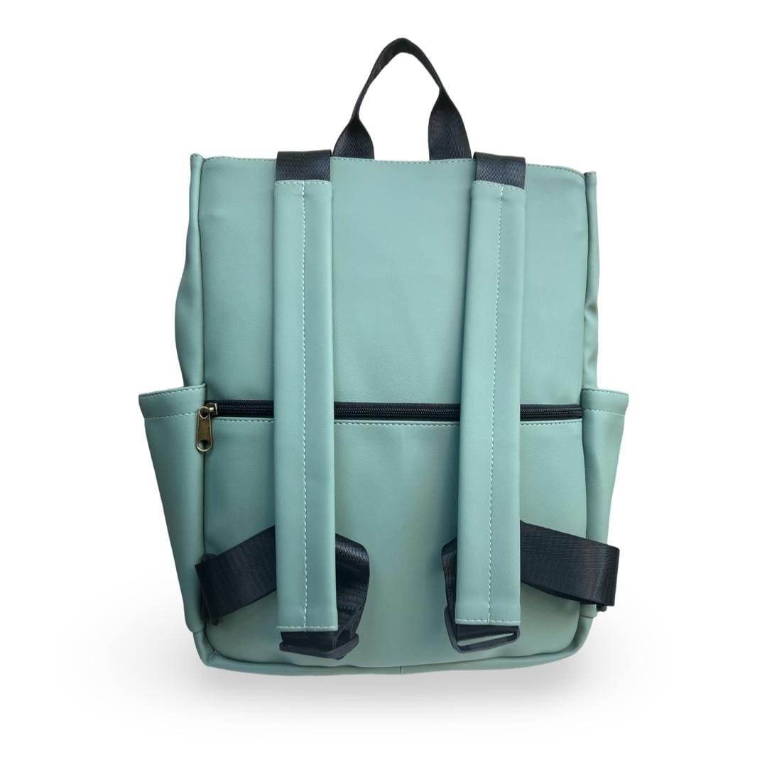 Cream-Turquoise Unicorn Backpack