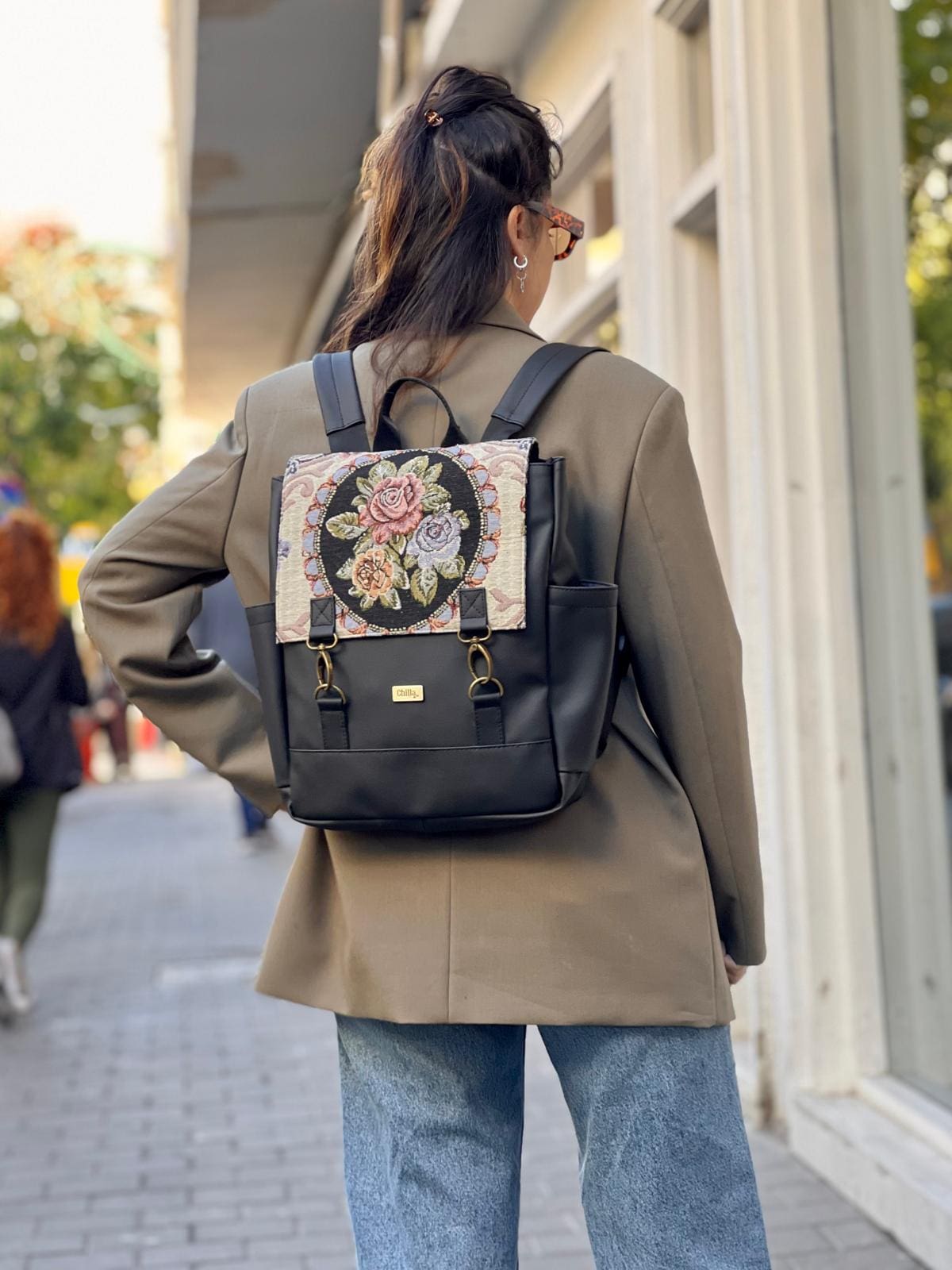 Floral Mini Unicorn Backpack