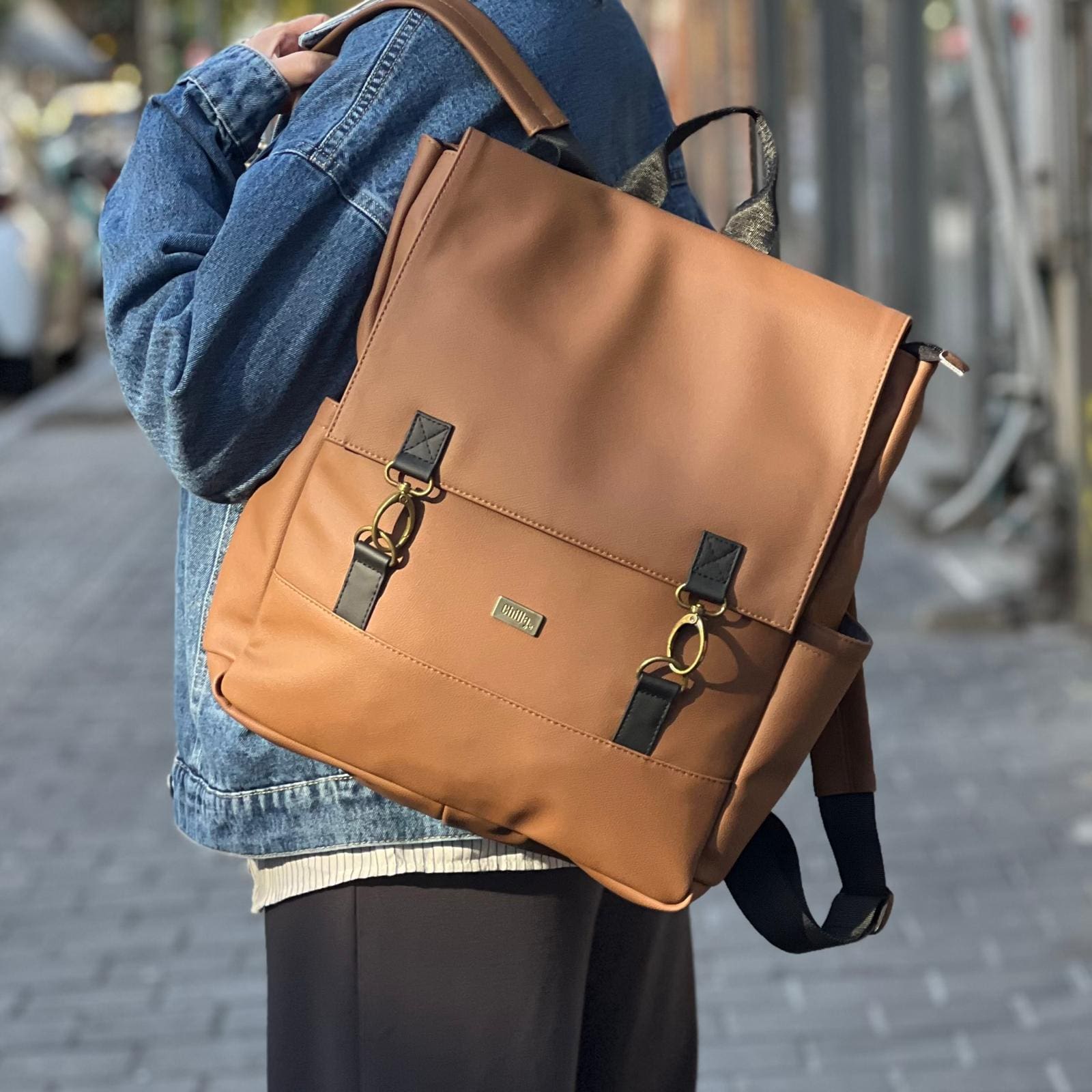 Camel Large Unicorn Backpack