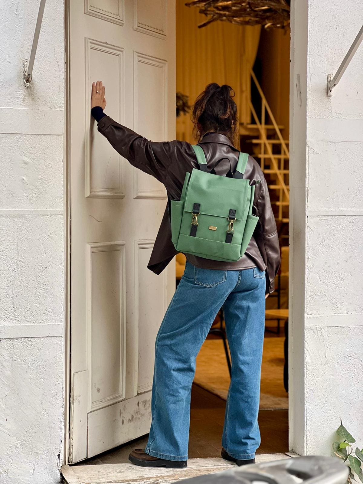 Turquoise Mini Unicorn Backpack