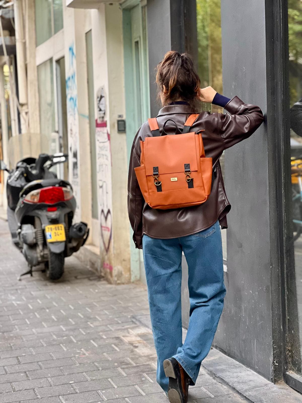 Terracotta Mini Unicorn Backpack