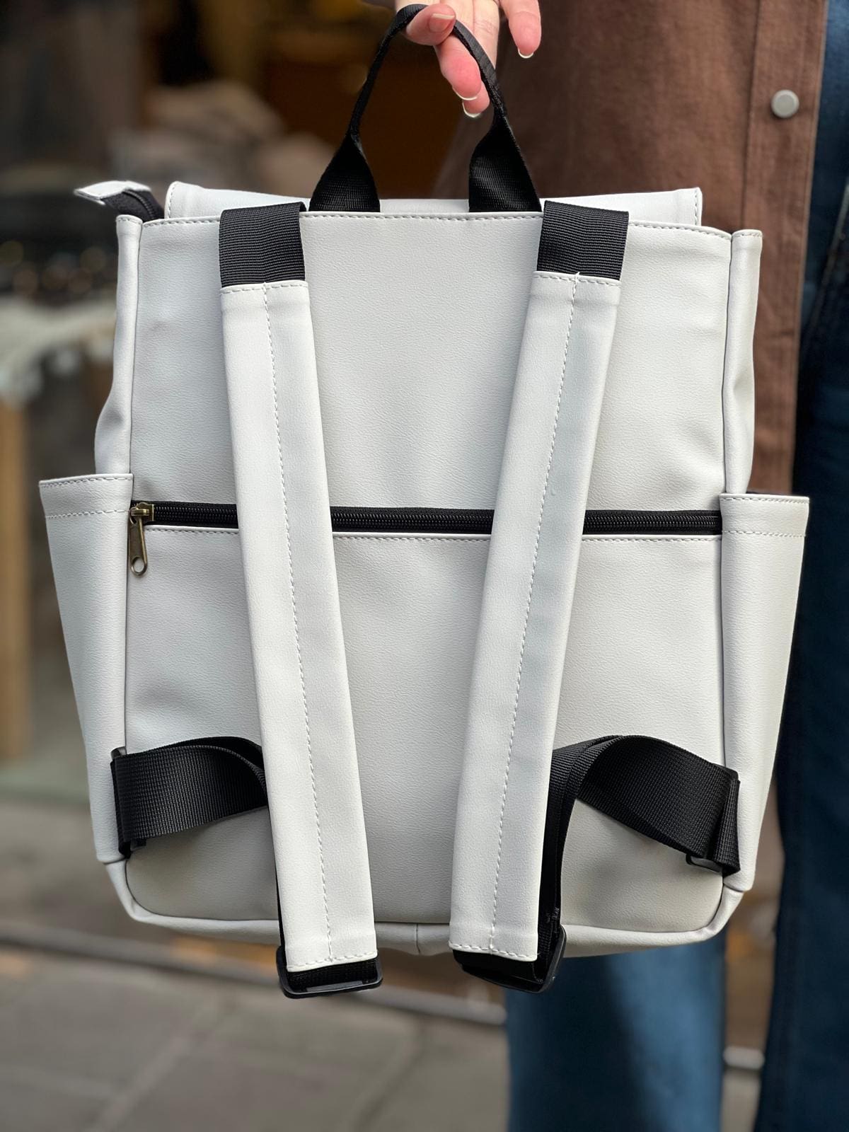 Cream Mini Unicorn Backpack