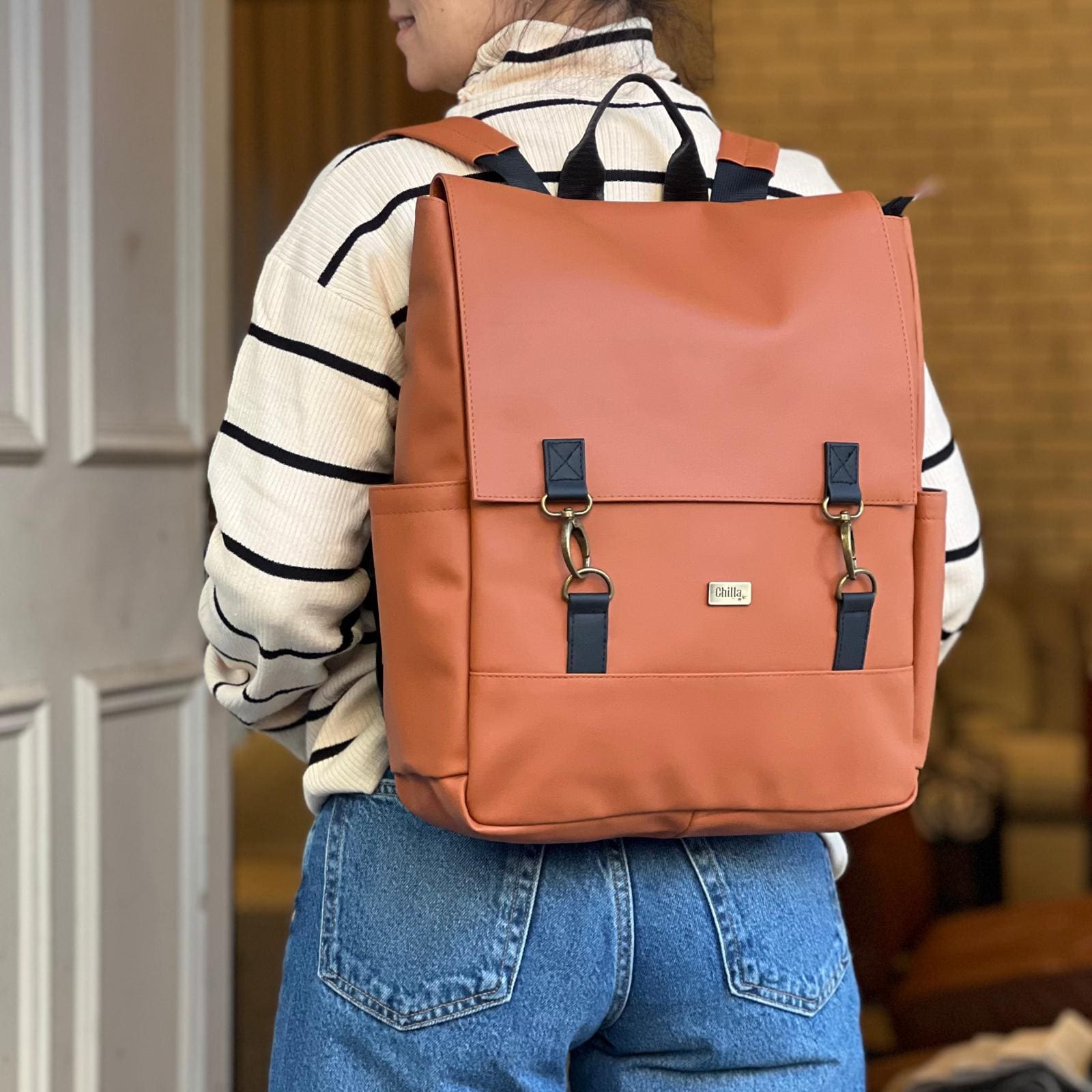 Terracotta Large Unicorn Backpack