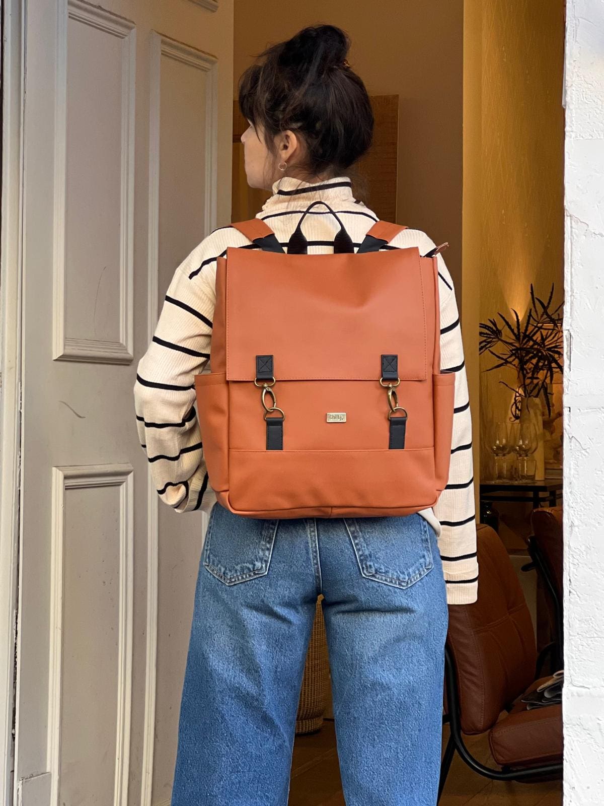 Terracotta Large Unicorn Backpack