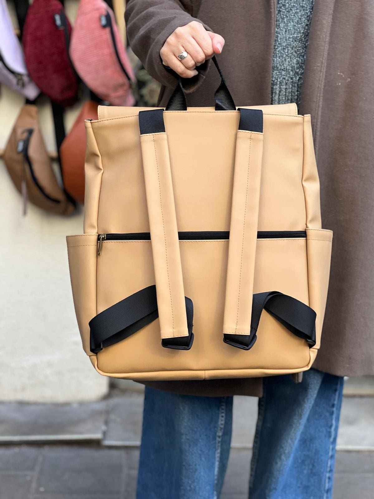 Sand Large Unicorn Backpack