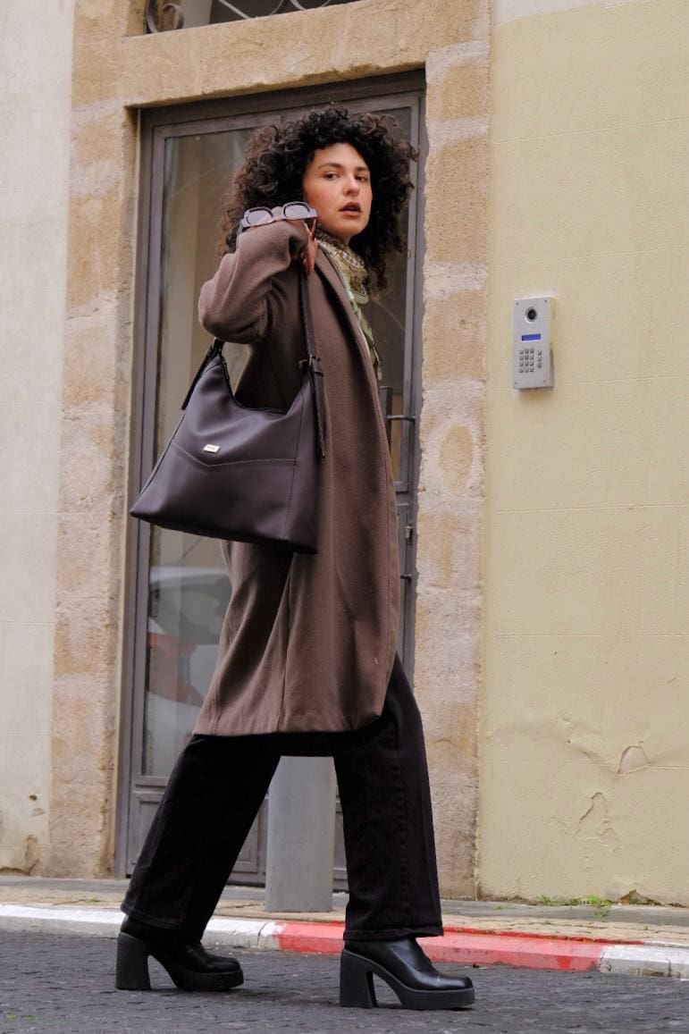 Chocolate Brown Renée Side Bag