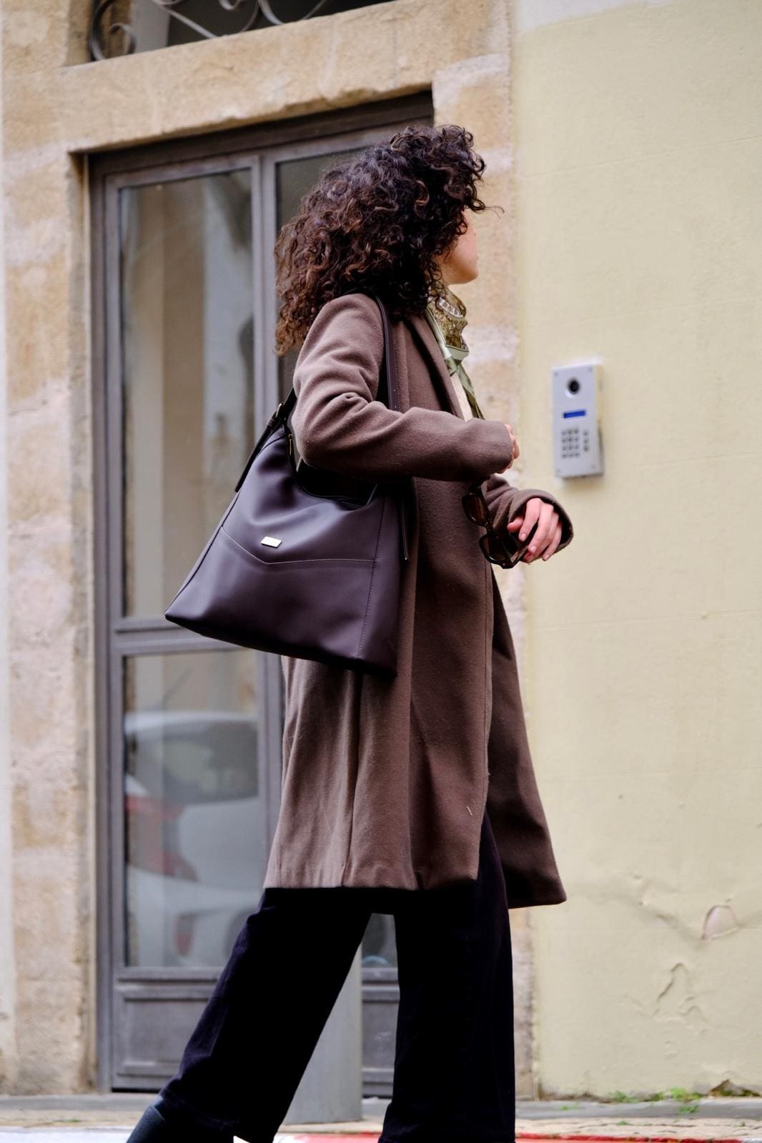 Chocolate Brown Renée Side Bag