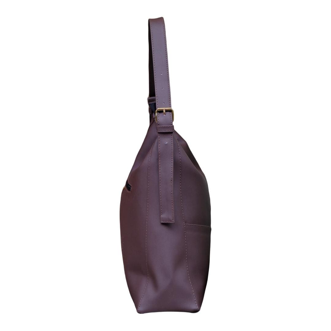 Chocolate Brown Renée Side Bag