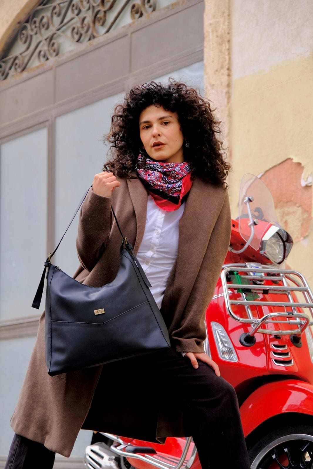 Black Renée Side Bag