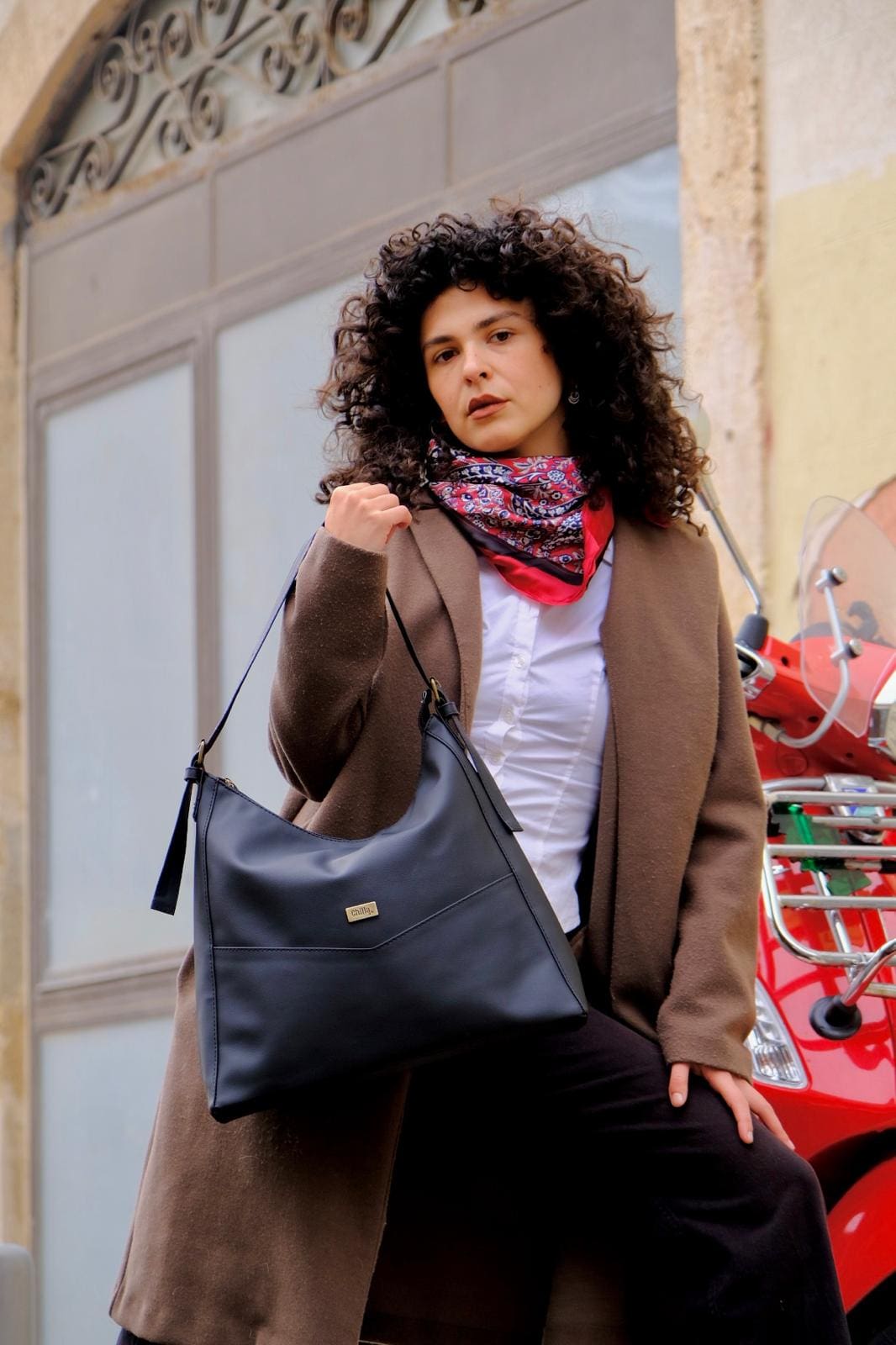 Black Renée Side Bag