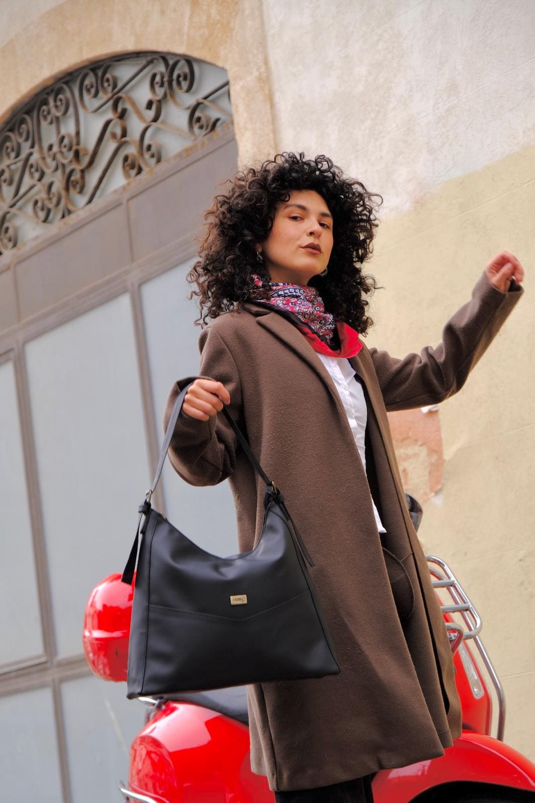 Black Renée Side Bag