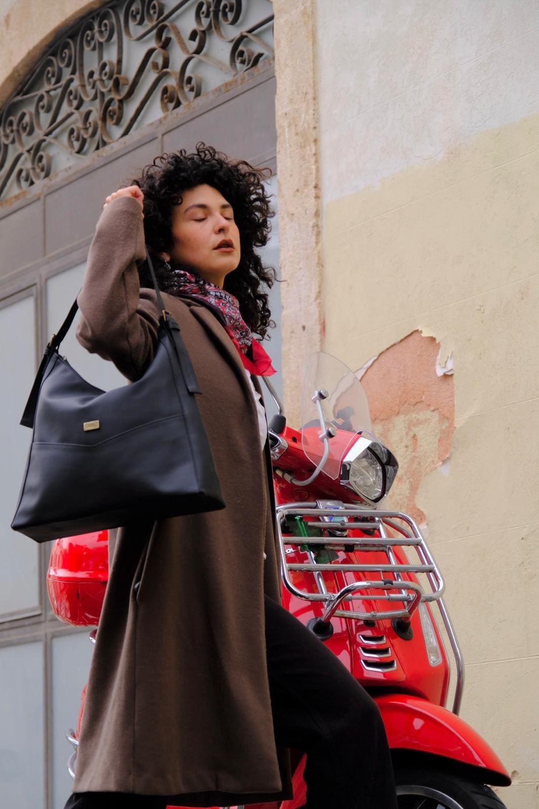 Black Renée Side Bag