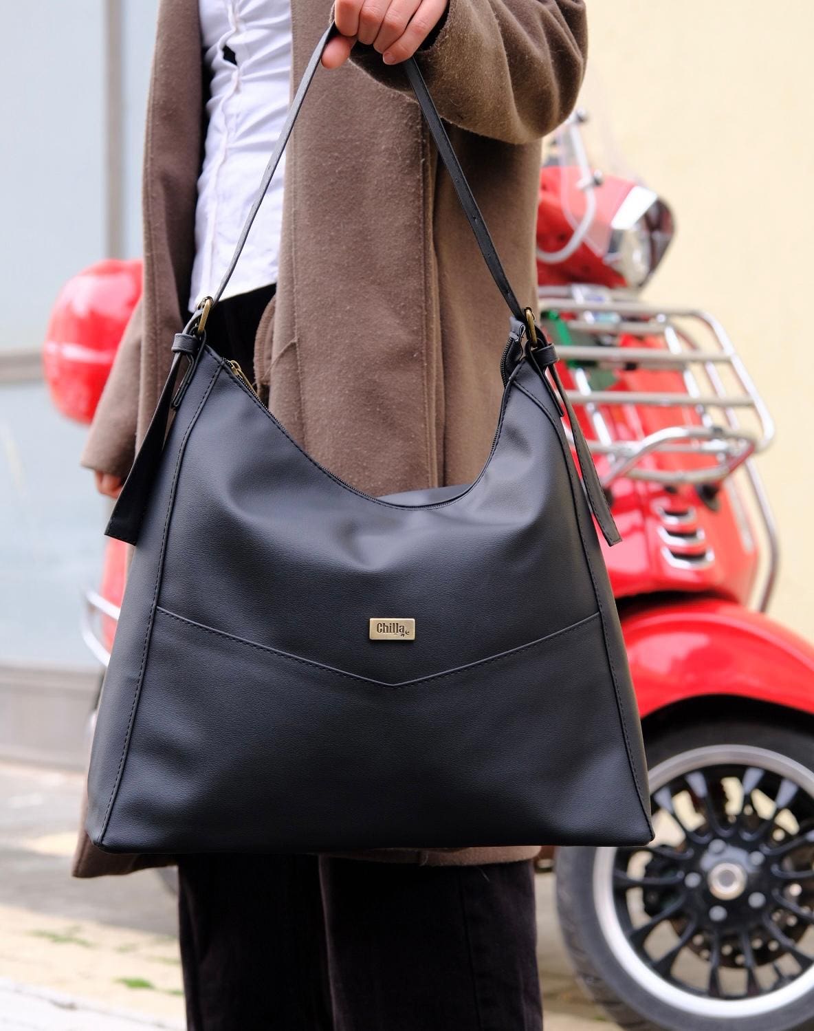 Black Renée Side Bag