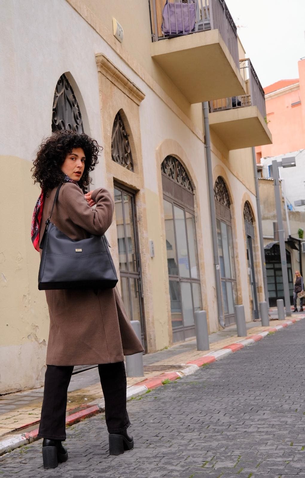 Black Renée Side Bag