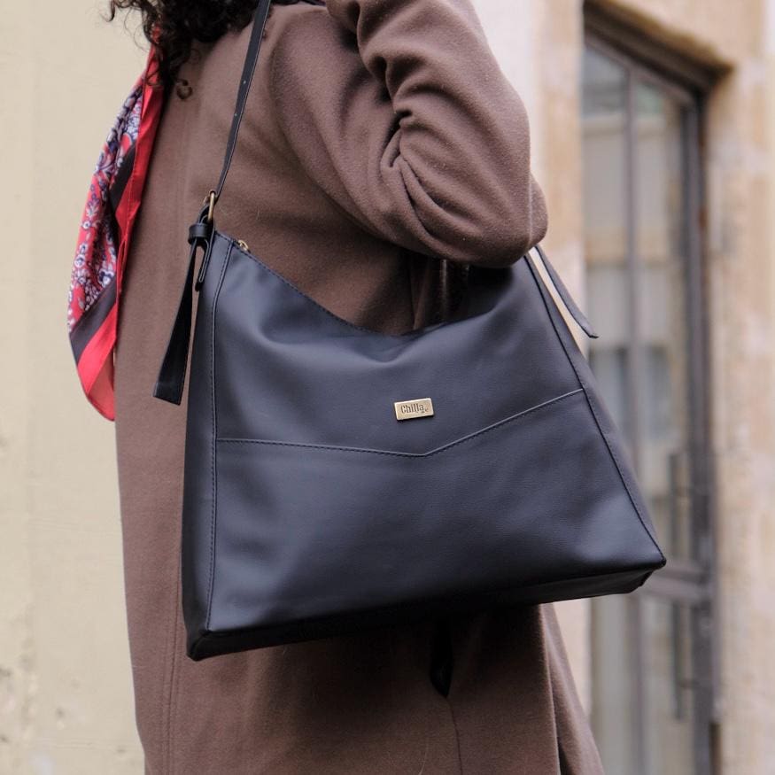 Black Renée Side Bag