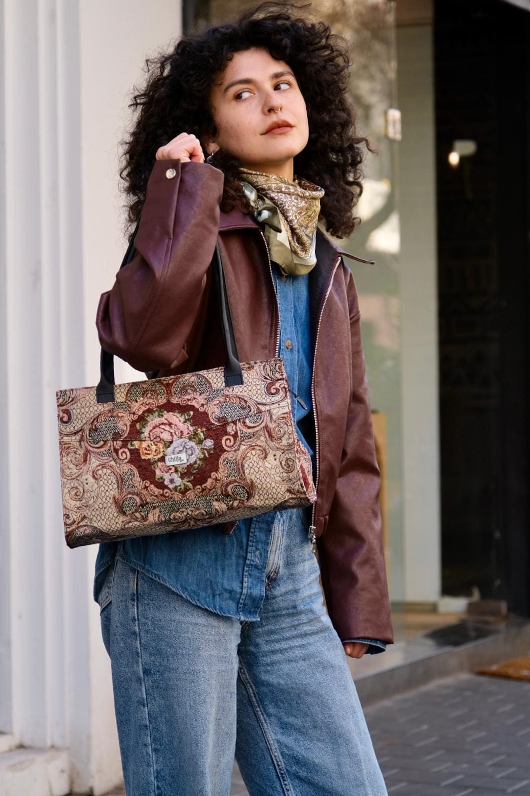 Moroccan Lou'iz Shoulder Bag