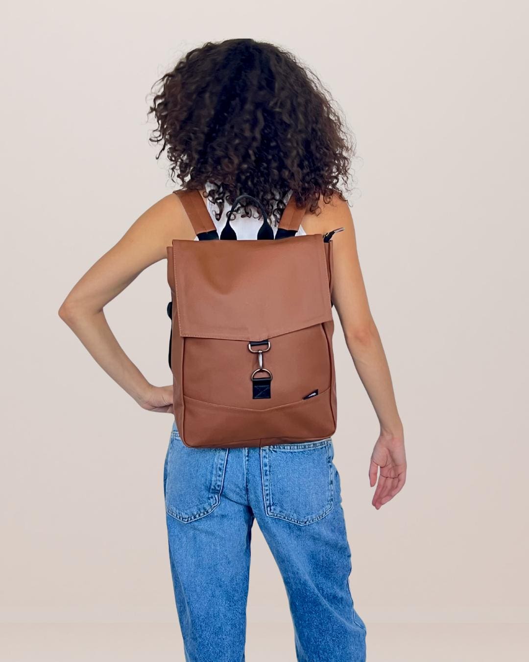 Terracotta Medium Students Backpack