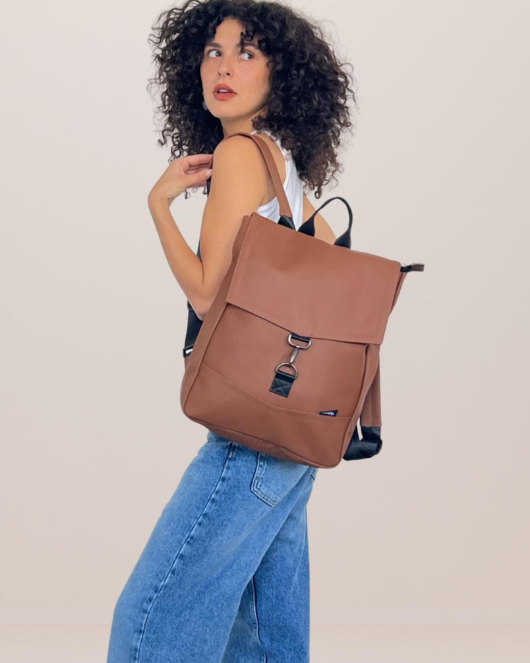 Terracotta Medium Students Backpack