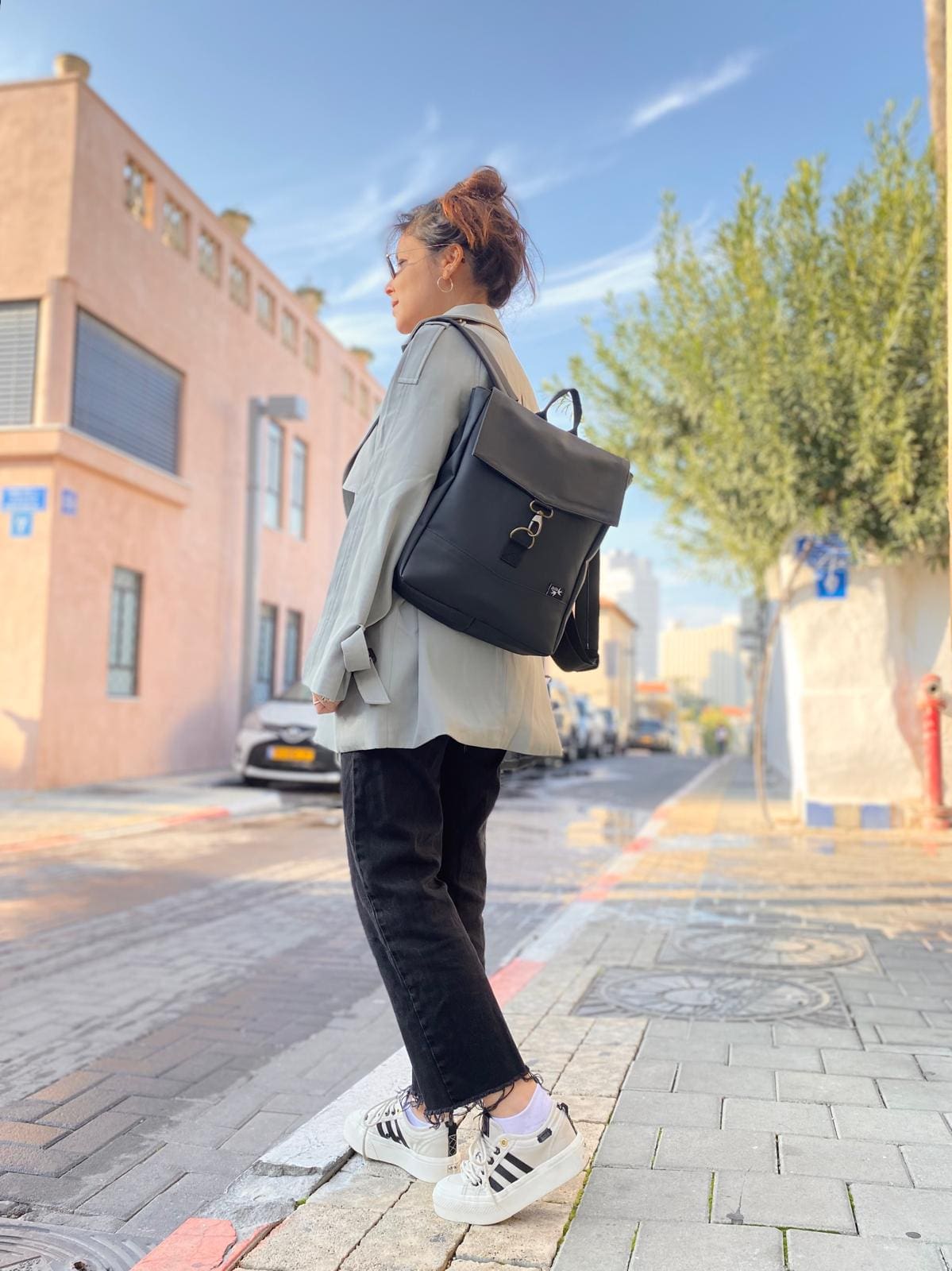 Black Mini Students Backpack