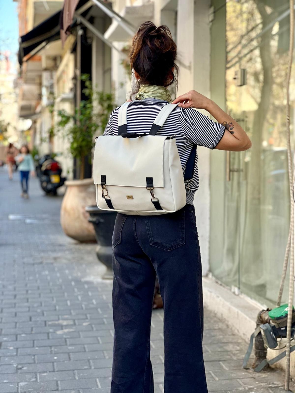 Belen Large Jaffa Backpack/Side Bag