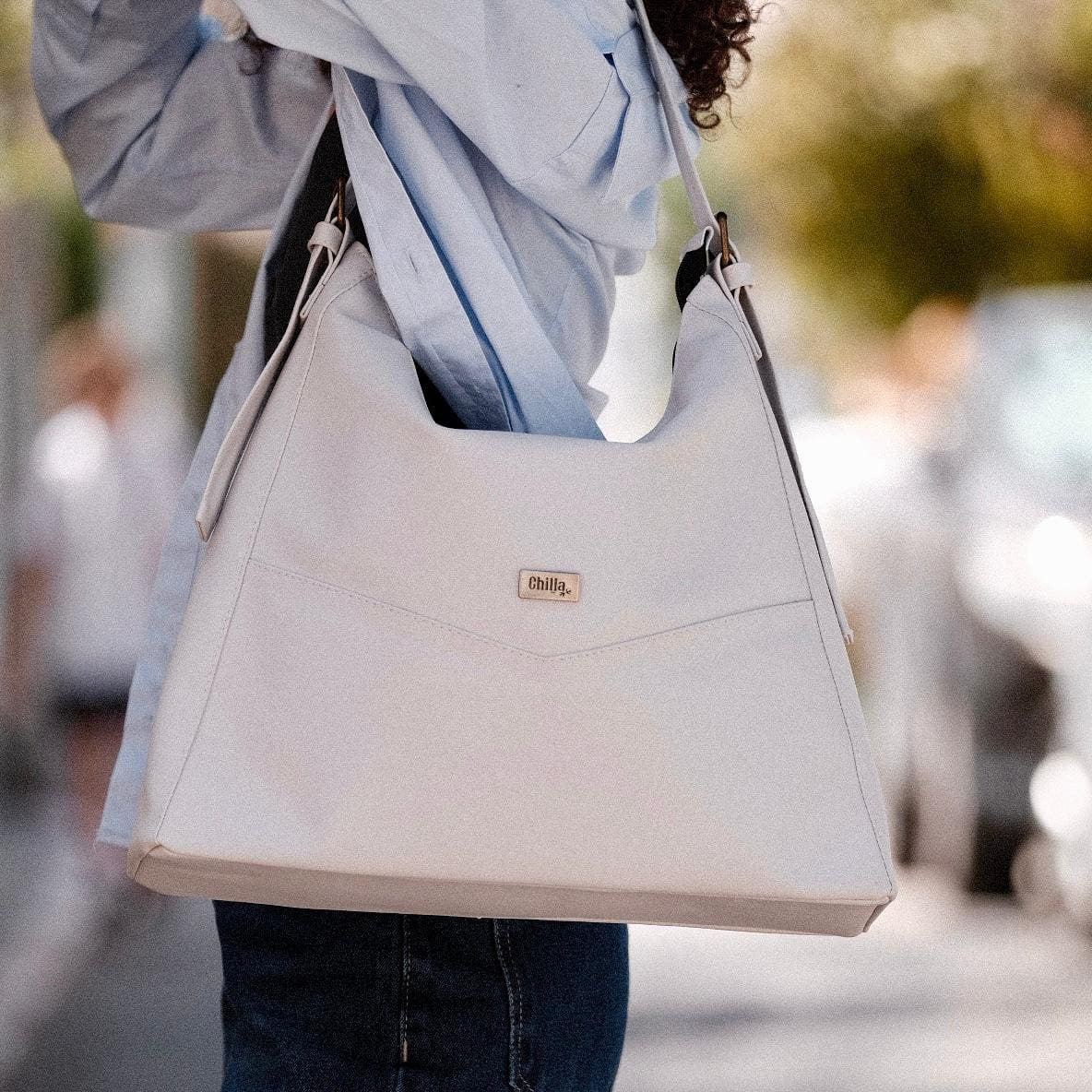 Cream Renée Side Bag