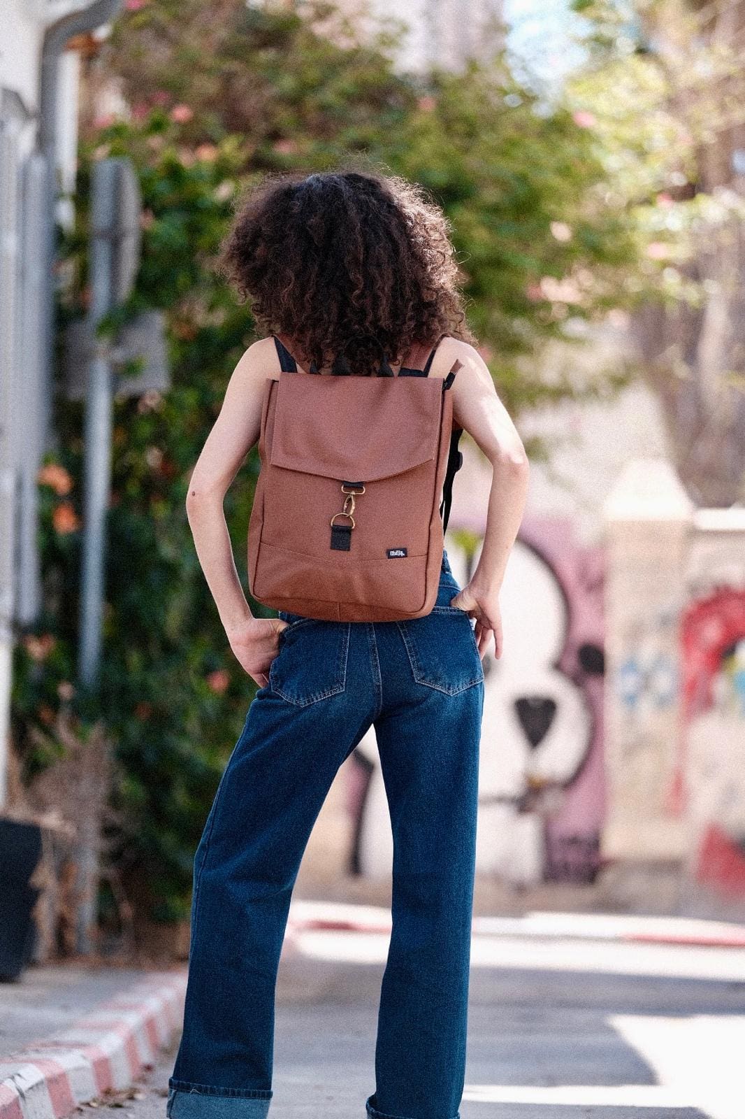 Terracotta Medium Students Backpack