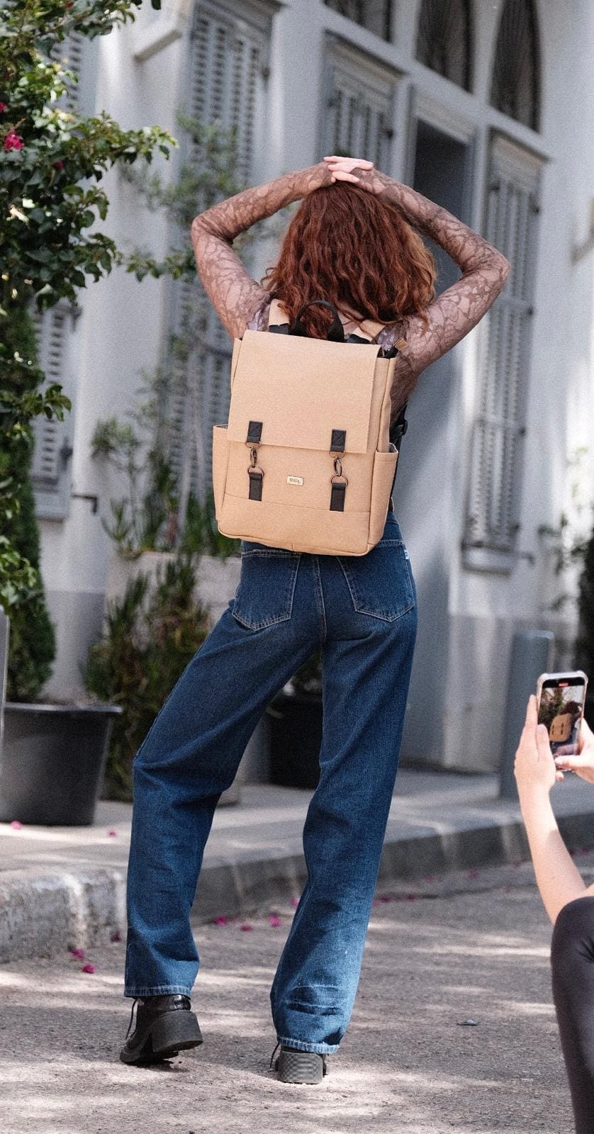 Sand Large Unicorn Backpack