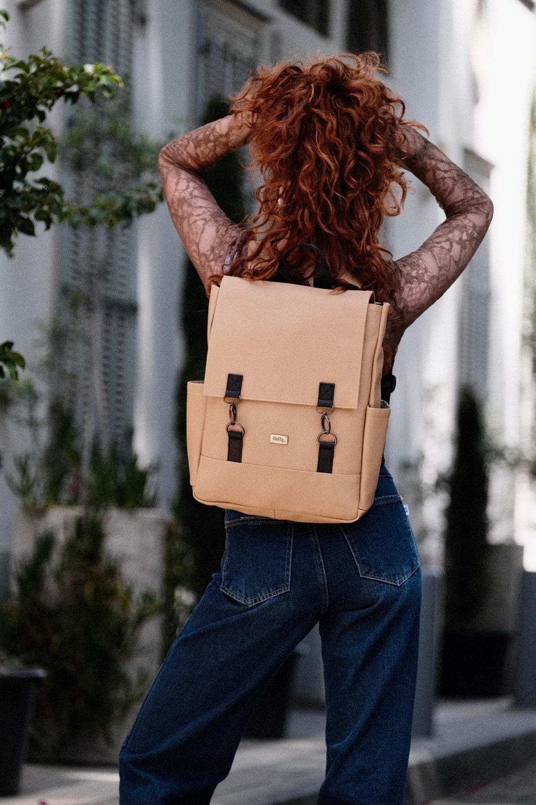 Sand Large Unicorn Backpack