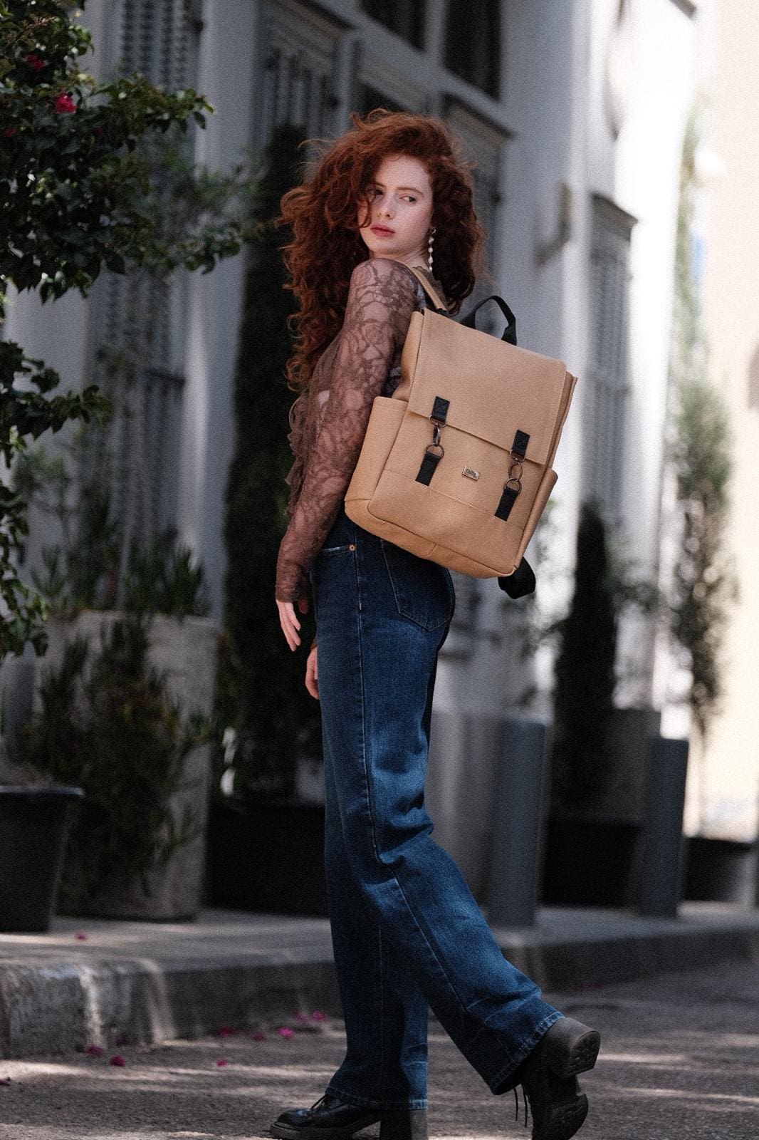 Sand Large Unicorn Backpack