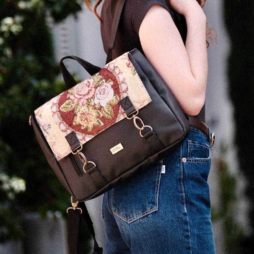 תיק גב קטן וינטג'