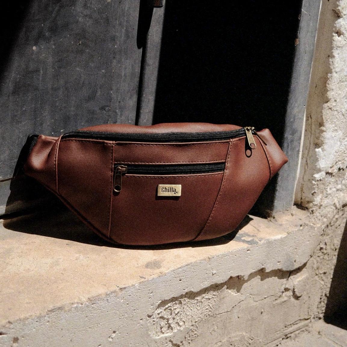 Earth Brown Large Roni Fanny Pack