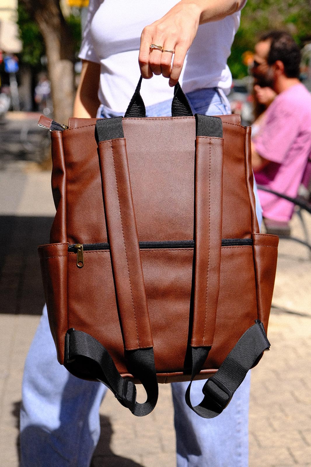 Earth Brown Unicorn Backpack