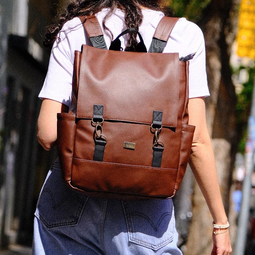 Earth Brown Unicorn Backpack