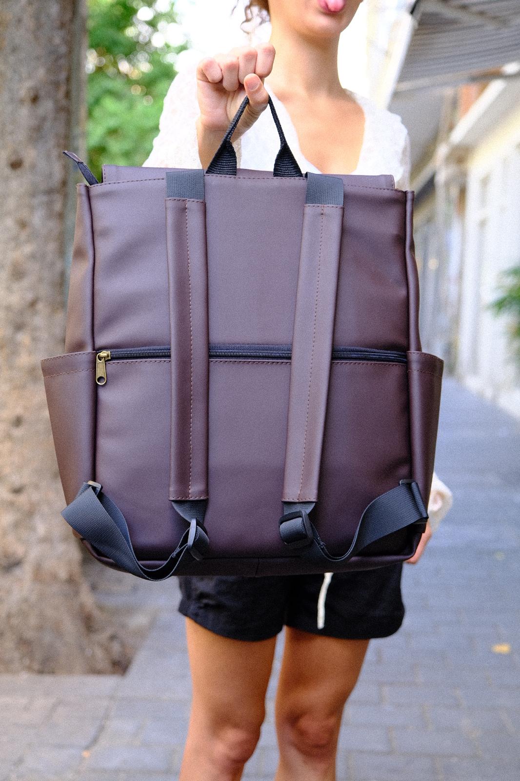 Chocolate Brown Large Unicorn Backpack