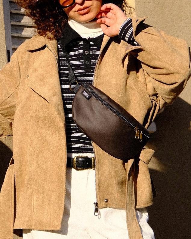 Chocolate Brown Helga Fanny Pack