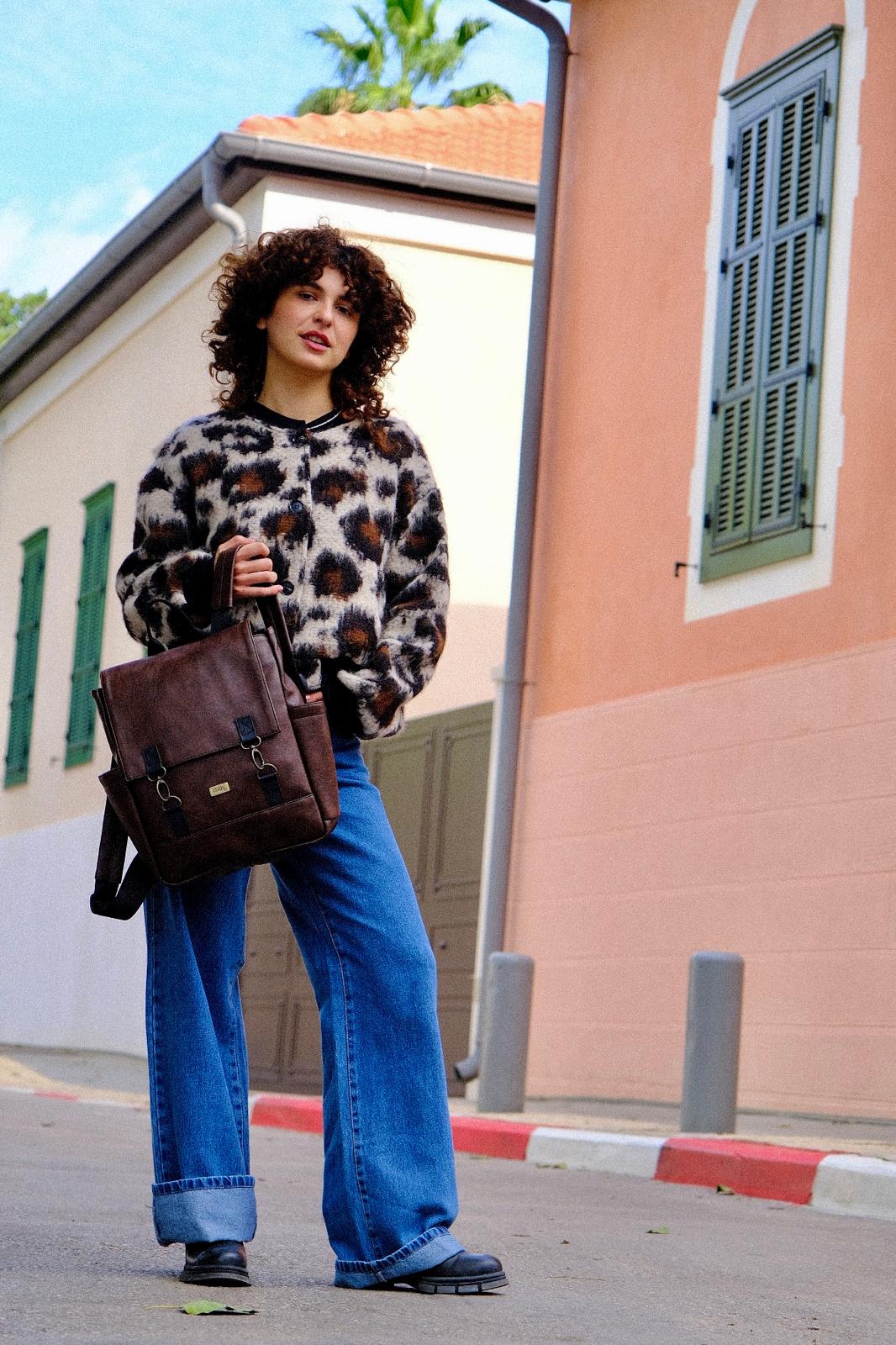 Retro Brown Mini Unicorn Backpack