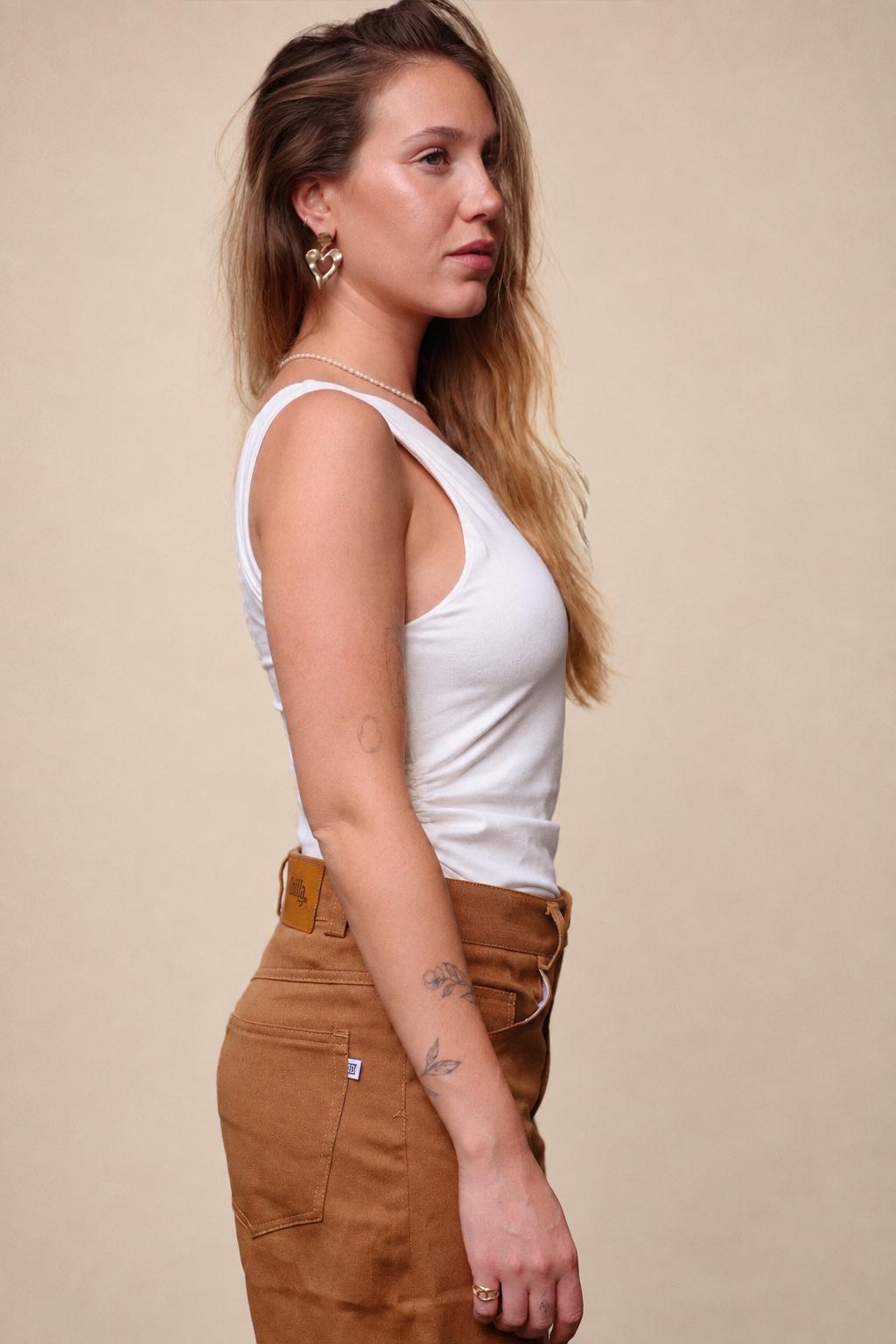 Mustard 'Free' Bermuda Shorts