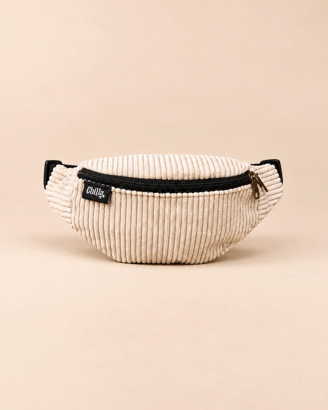 Cream Corduroy Roni Fanny Pack