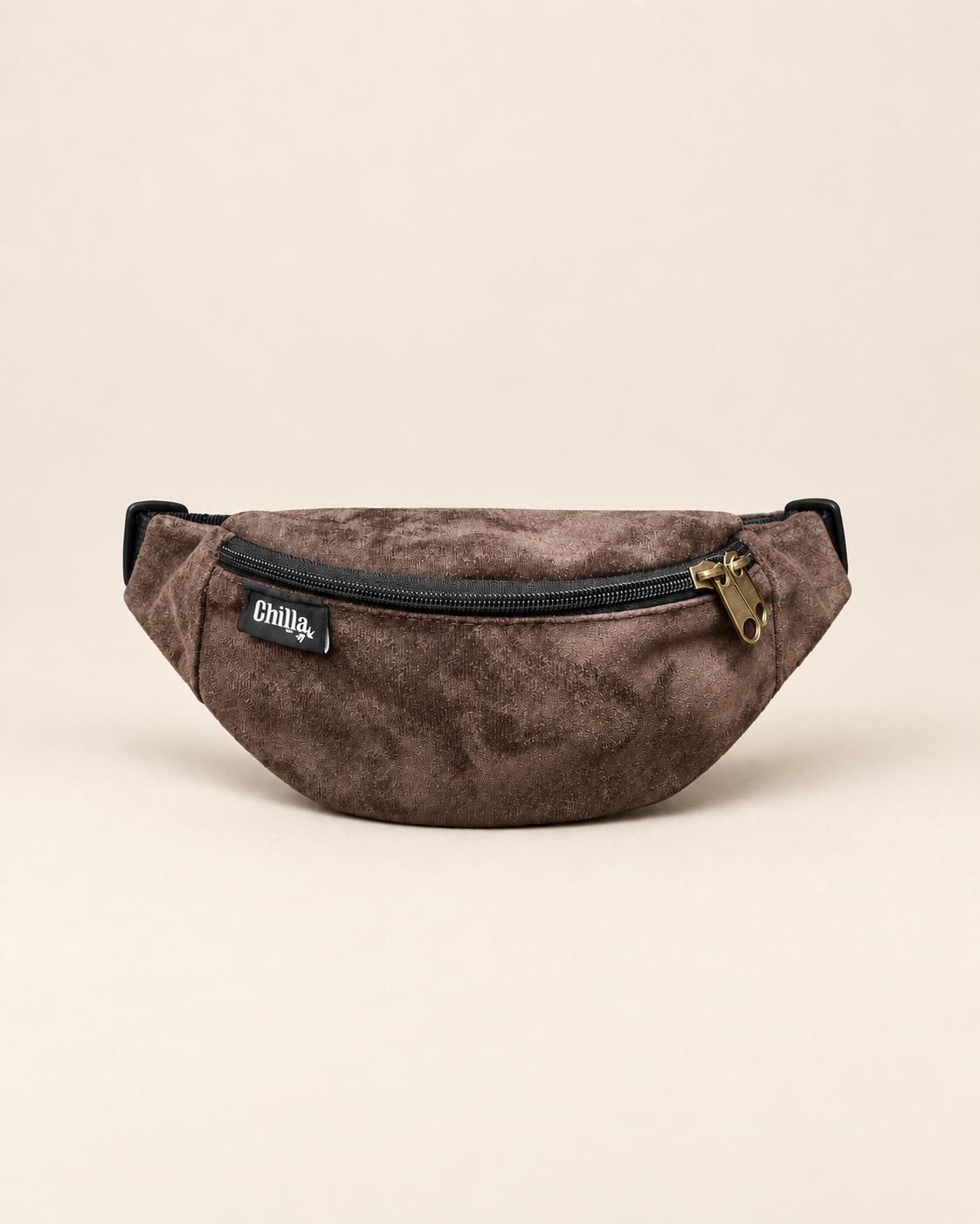Brown Suede-Like Roni Fanny Pack