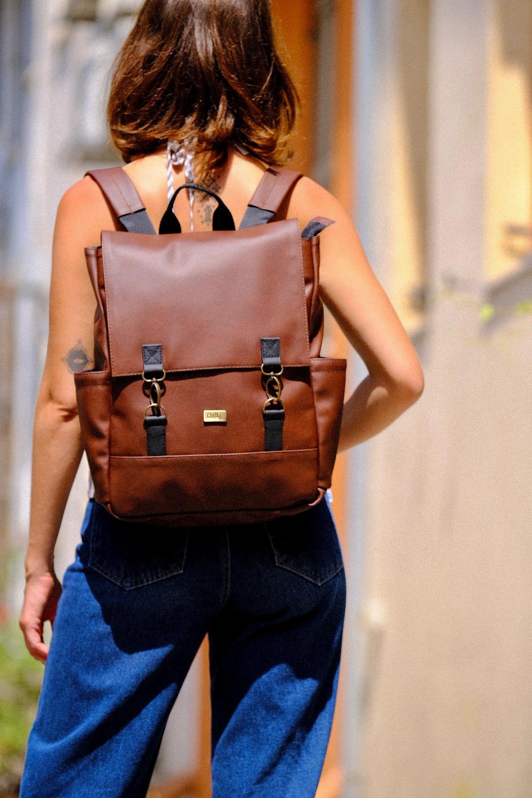 Earth Brown Unicorn Backpack