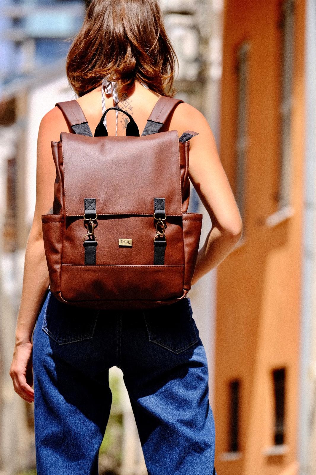 Earth Brown Unicorn Backpack