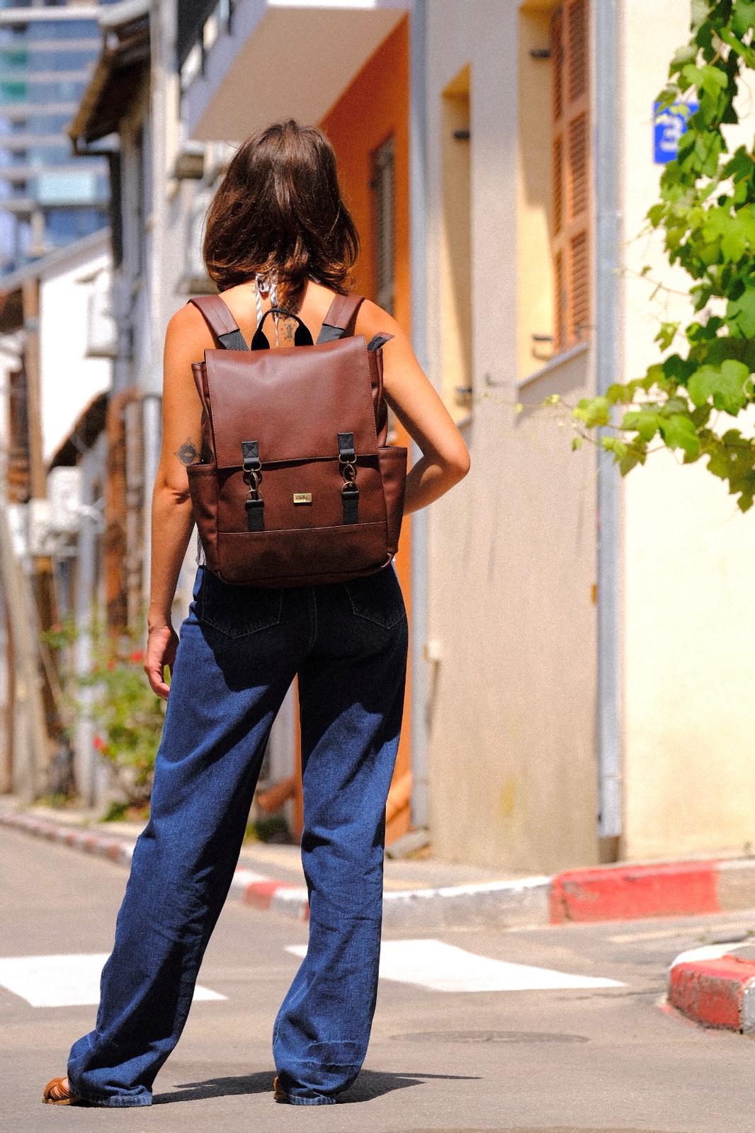 Earth Brown Unicorn Backpack